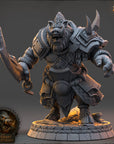 Zurka Mudroot - The Covenant of Blackthorn (Boarfolk) - 3d Printed Miniature sculpted by Daybreak Miniatures