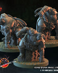 Yokozuna Maulers - 3d Printed Miniature by Crippled God Foundry