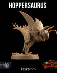 Hoppersaurus - 3d Printed Miniature by Dragon Trappers Lodge