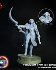 Tellurian Cicada- 3d Printed Miniature by Crippled God Foundry