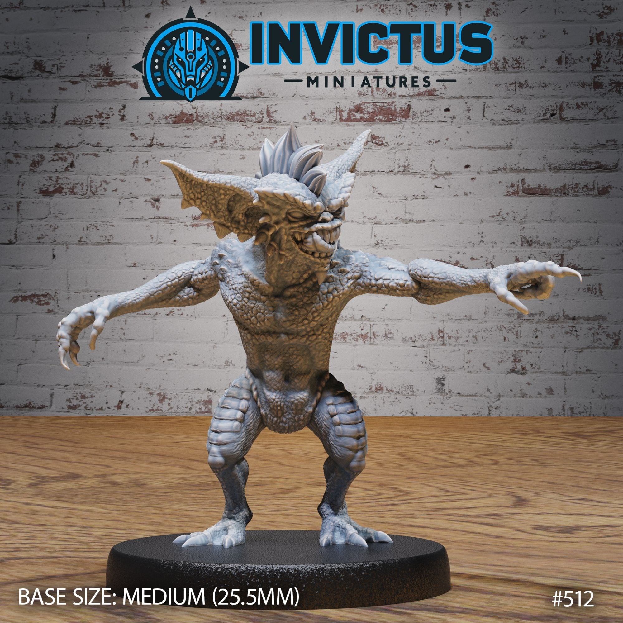 Nibbler Goblin - 3d Printed Miniature Sculpted by Invictus Miniatures