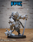 Tiger Folk Samurai - 3d Printed by Epic Miniatures