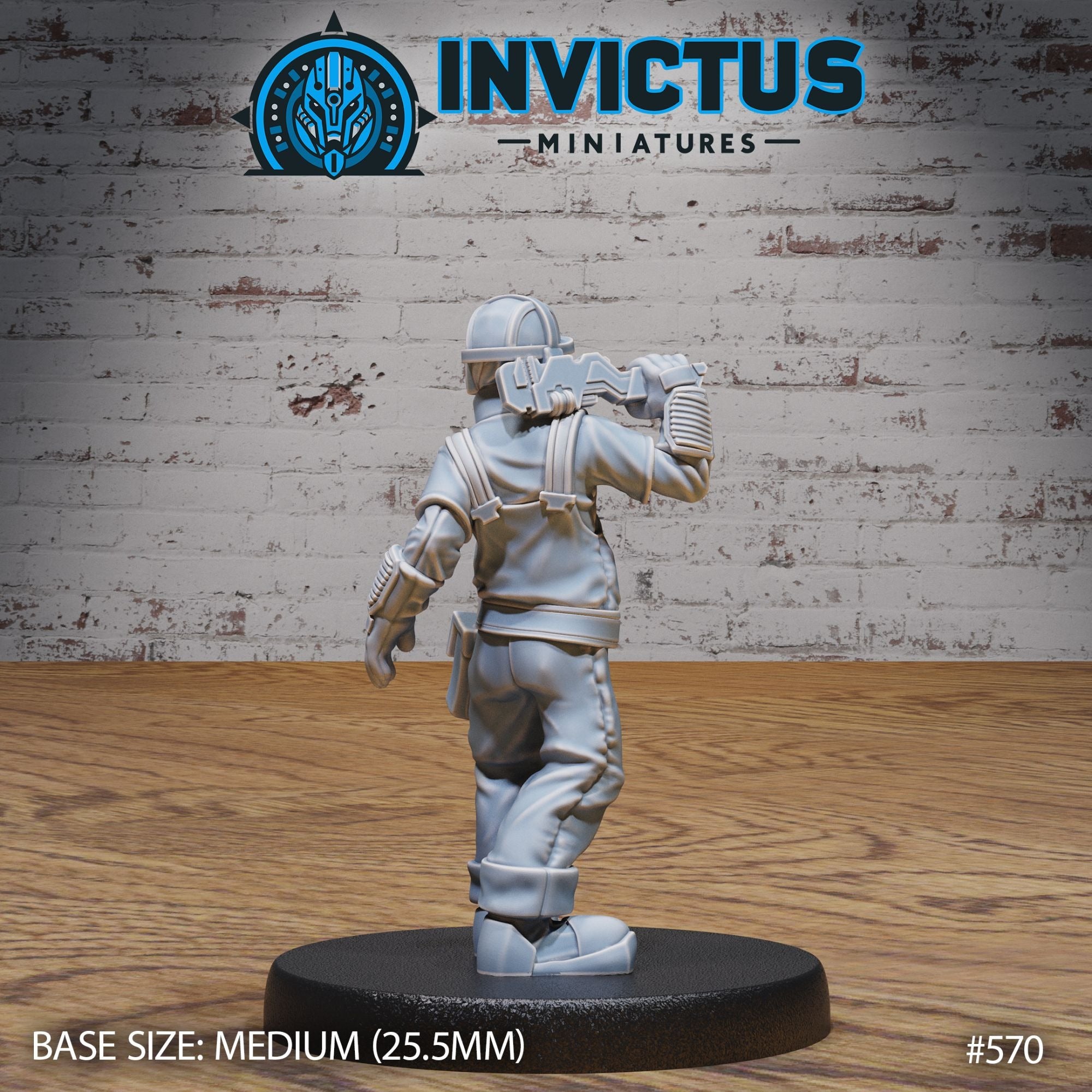 Deep Space Crew - 3d Printed by Invictus Miniatures