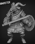 Black Goat Marauders with swords - 3d Printed Miniature by Goon Master Games