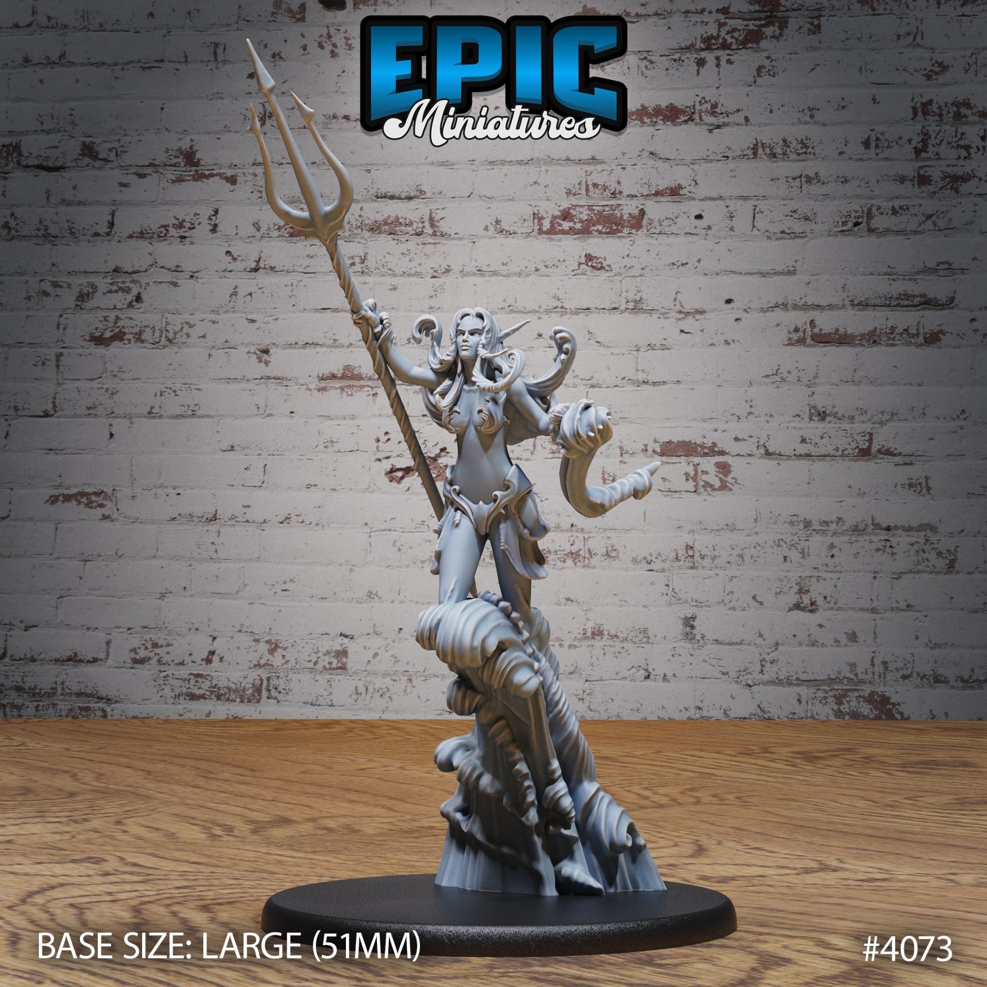 Water Elemental - 3d Printed by Epic Miniatures