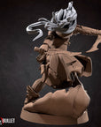 Air Genasi Ranger- 3d Printed Miniature by Bite the Bullet