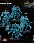 Cindersoul Drones, minions of Vossar Sallix - 3d Printed Miniature by Big Bad Evil Guys