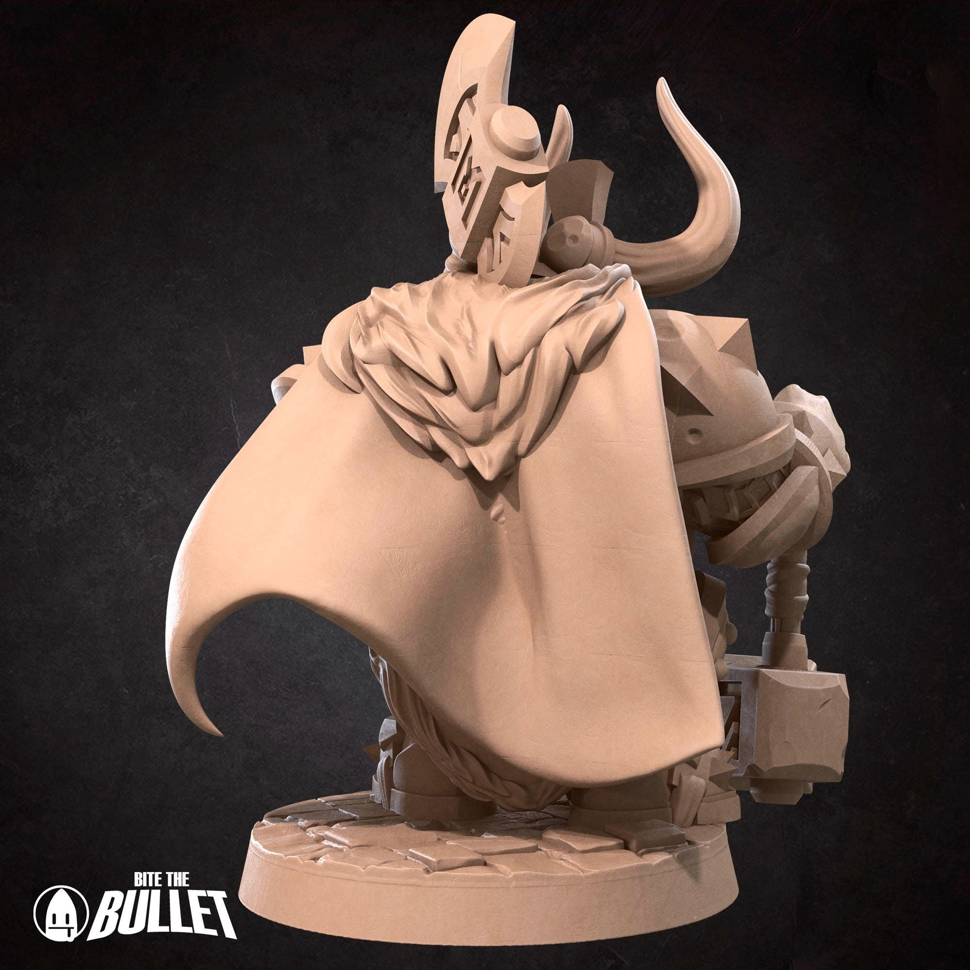 Dwarf King - 3d Printed Miniature by Bite the Bullet