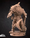 Sharkfolk Bandit Boss - 3d Printed Miniature by Bite the Bullet