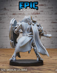 Knight Sir Lancelot - 3d Printed by Epic Miniatures