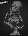 Squirrel Rogue - 3d Printed Miniature Sculpted by Goon Master Games