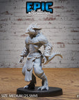 Lizardfolk Thug - 3d Printed by Epic Miniatures