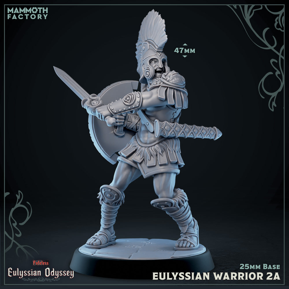 a figurine of a man with a sword