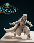 Halfling Rogue - Cori - 3d Printed Miniature by DND Is A Woman