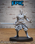 Oni Adventurer - 3d Printed by Epic Miniatures