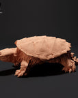 Common Snapping Turtle - 3d Printed 1/24 Scale Miniature by Animal Den