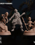 Shrunken Warriors - Tomb of Extinction - 3d Printed Miniature by Arcane Minis