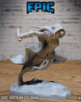 Armored Werewolf Female - 3d Printed Miniature Sculpted by Epic Miniatures