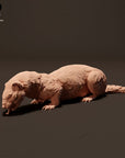 European Polecat - 3d Printed 1/24 Scale Miniature by Animal Den