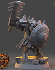 Goroth Warhowl - Ironmane Minotaurs of Emberhold - 3d Printed Miniature sculpted by Daybreak Miniatures