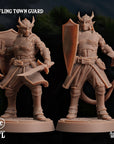 Tiefling Town Guard - 3d Printed Miniature by Arcane Minis