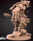 Orc Barbarian - 3d Printed Miniature by Bite the Bullet