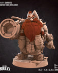 Dwarf Artillerist - 3d Printed Miniature by Bite the Bullet