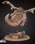 Chonky Dragon - 3d Printed Miniature sculpted by Bite the Bullet