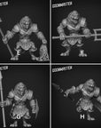 Lion Warriors / Gladiators - 3d Printed Miniature by Goon Master Games