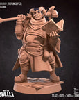 Tiefling Cleric - 3d Printed Miniature by Bite the Bullet