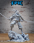 Oni Demon Overlord - 3d Printed by Epic Miniatures