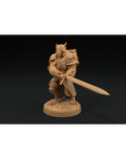 Draxi Soldier Commander - Children of the Flame - 3d Printed Miniature by Dragon Trappers Lodge