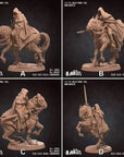 Dark Riders - Bullet Rings: Evil- 3d Printed Miniature sculpted by Bite the Bullet