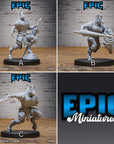 Horse Folk Knight - 3d Printed by Epic Miniatures