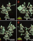 Goblin Warriors - 3d Printed Miniature by Crippled God Foundry