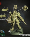 Grol Enforcer - 3d Printed Miniature by Crippled God Foundry