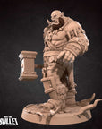 Orc Warchief - 3d Printed Miniature by Bite the Bullet