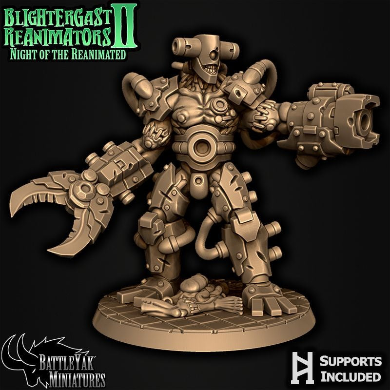 Wargast Gallowglass - Blightergast Reanimators - 3d Printed Miniature by Battle Yak Miniatures