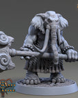 Plaaka Headgear - Oliphaunts of Red Ridge - 3d Printed Miniature sculpted by Daybreak Miniatures