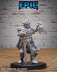 Black Guard Knight - 3d Printed by Epic Miniatures