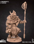 Dragonborn Artificer - 3d Printed Miniature sculpted by Bite the Bullet