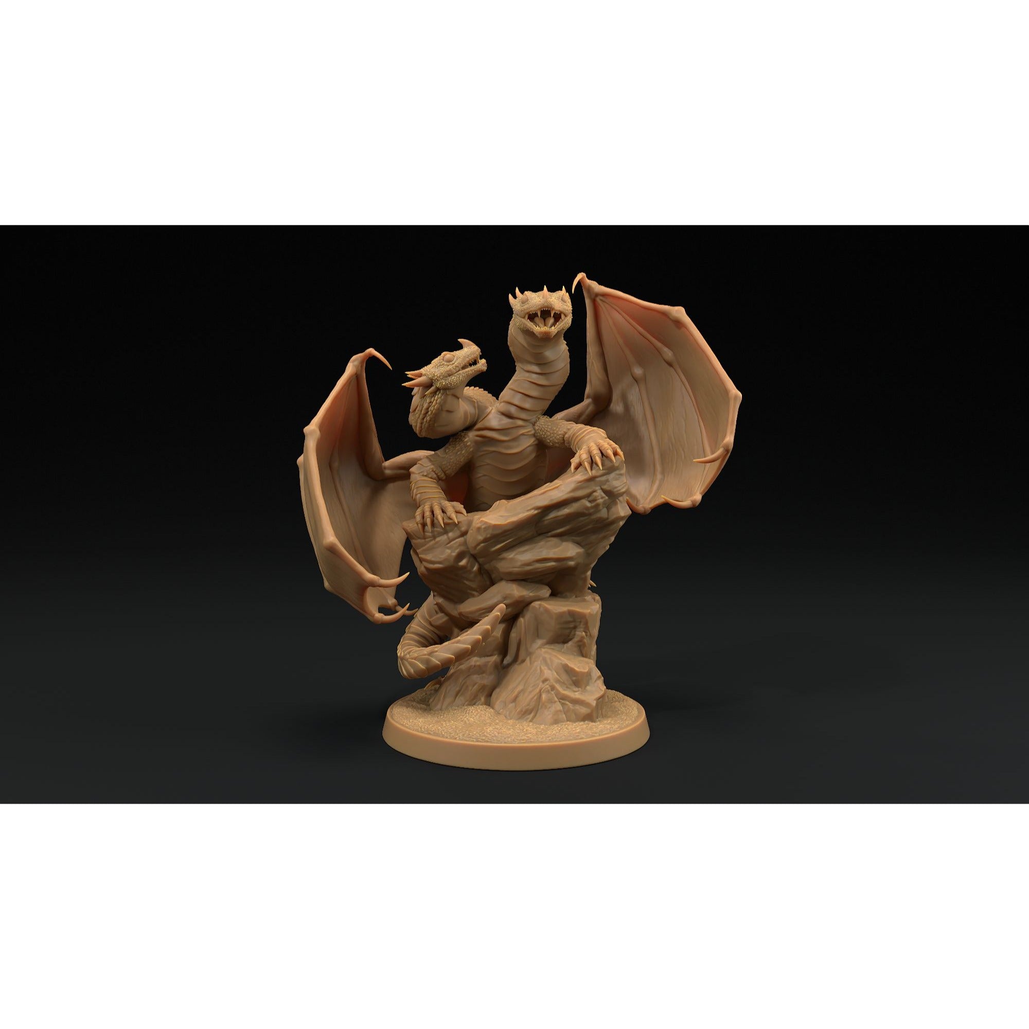 Viperwing Dragon Young / Juvenile - 3d Printed Miniature by Dragon Trappers Lodge