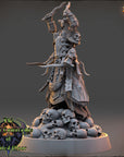 The Wither Monk of Tainted Moor - Fallen Camaradas of Tainted Moor - 3d Printed Miniature sculpted by Daybreak Miniatures