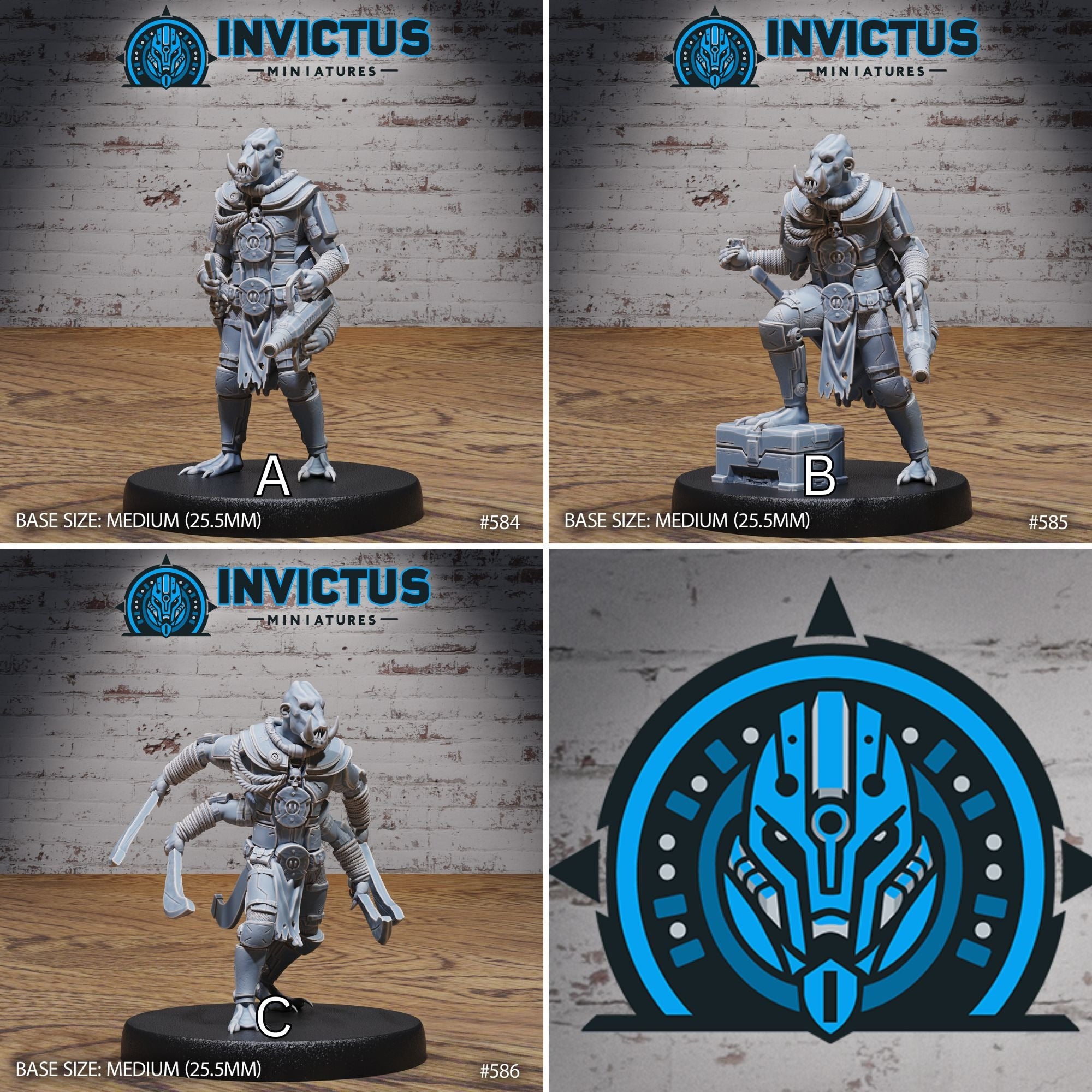 Stellar Adventurer - 3d Printed by Invictus Miniatures