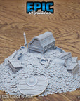 Mimic Treasure Hoard - 3d Printed by Epic Miniatures