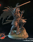 Osoroshi the Tyrant - 3d Printed Miniature by Crippled God Foundry