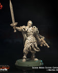 Sacred Order Captain - Sacred Order - 3d Printed Miniature by Crippled God Foundry