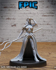 Dark Elf Domina - 3d Printed Miniature Sculpted by Epic Miniatures