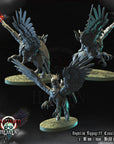 Nephilim Hippogriff Cavalry - 3d Printed Miniature by Crippled God Foundry