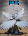 Planetar Angel - 3d Printed Miniature Sculpted by Epic Miniatures